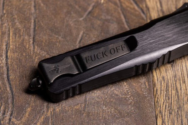 Marfione Custom Combat Troodon F Off DE Meteor Mirror Polish - Image 3