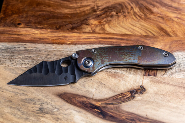 Borka Custom Stitch DLC Rock Grind Bloodwash Auction Piece - Image 2