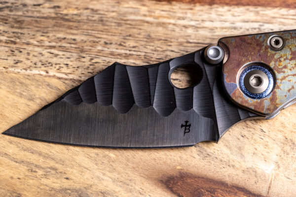 Borka Custom Stitch DLC Rock Grind Bloodwash Auction Piece - Image 5
