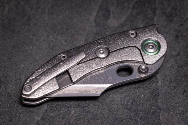 Borka Custom Stitch Vegas Forge Damascus Barked - Image 5
