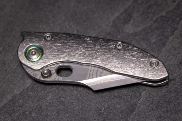Borka Custom Stitch Vegas Forge Damascus Barked - Image 4