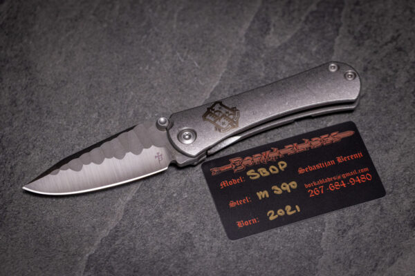 Borka Custom SBDP Ti Logo Rock Grind