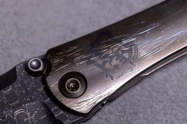 Borka Custom SBTF 1 of 1 Cosmic Vegas Forge Damascus - Image 2