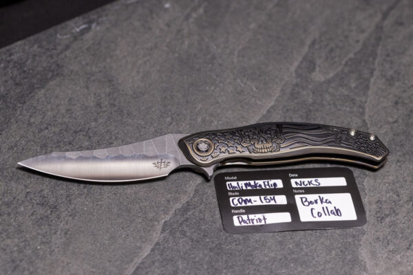 Borka Custom Huli Maka Ti2 Patriot Rock Grind