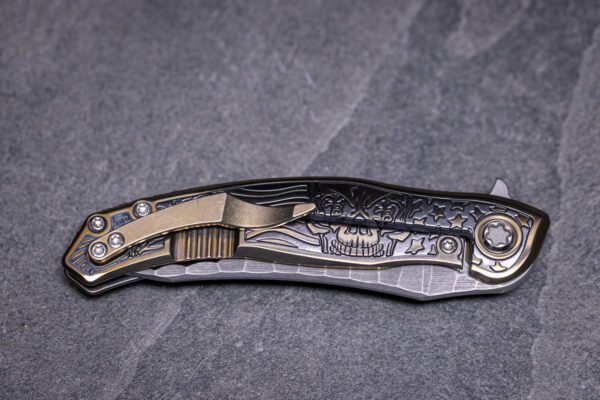 Borka Custom Huli Maka Ti2 Patriot Rock Grind - Image 3