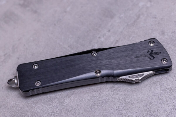 Marfione Custom Combat Troodon Mirror Polished DE Meteor Inlay S/N 013 - Image 4