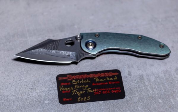 Borka Custom Stitch Vegas Forge Tiger San Mai