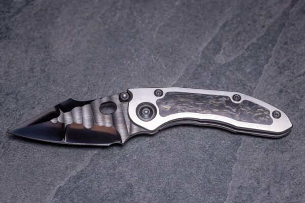 Borka Custom Stitch Star Grind Carbon Fiber Peso Gold Inlay
