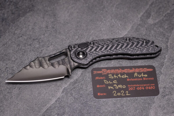 Borka Custom Stitch Auto Full Rock Grind Carbon Fiber