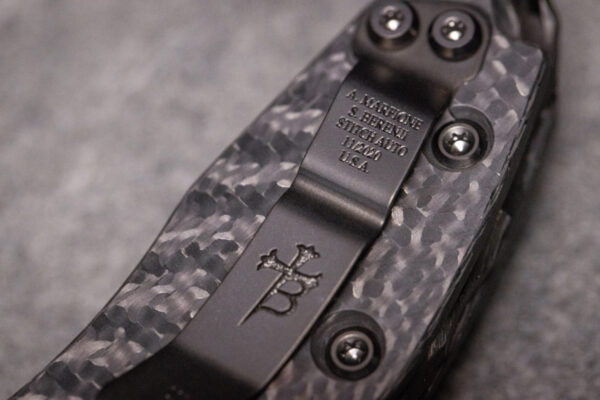 Borka Custom Stitch Auto Full Rock Grind Carbon Fiber - Image 4
